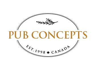 Pub Concepts logo design by BeDesign