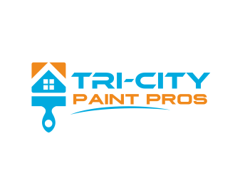 Tri-City Paint Pros logo design by serprimero