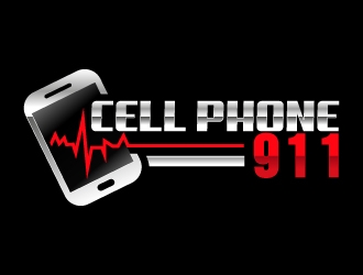 cell phone md logo design by MUSANG