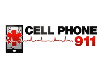 cell phone md logo design by PMG