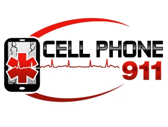 cell phone md logo design by PMG