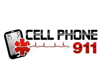 cell phone md logo design by PMG