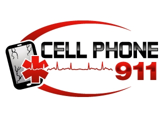 cell phone md logo design by PMG
