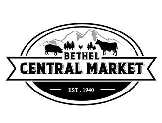 Bethel Central Market logo design by PrimalGraphics