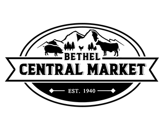 Bethel Central Market logo design by PrimalGraphics