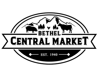 Bethel Central Market logo design by PrimalGraphics
