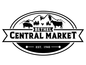 Bethel Central Market logo design by PrimalGraphics
