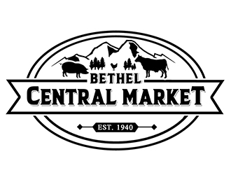 Bethel Central Market logo design by PrimalGraphics