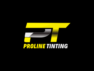 PROLINE TINTING  logo design by Greenlight