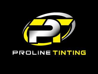 PROLINE TINTING  logo design by BeDesign