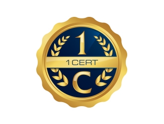 1Cert logo design by MarkindDesign