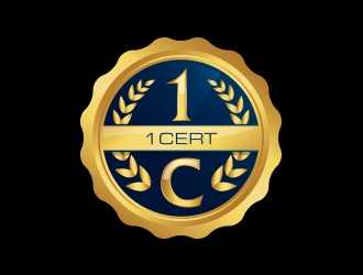 1Cert logo design by MarkindDesign
