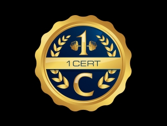 1Cert logo design by MarkindDesign