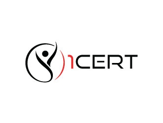 1Cert logo design by sanworks