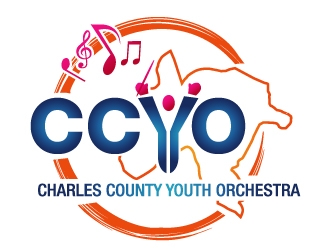 Charles County Youth Orchestra logo design by PMG