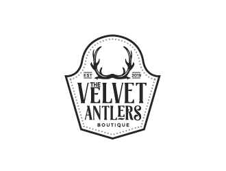 The Velvet Antlers logo design by rahppin