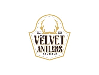 The Velvet Antlers logo design by rahppin