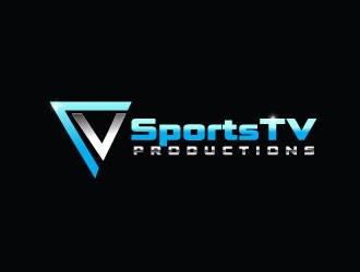 Sports TV Productions logo design by Erasedink