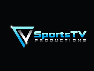 Sports TV Productions logo design by Erasedink