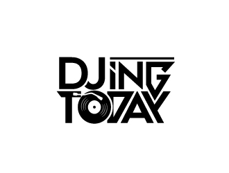 DJing Today logo design by rahppin