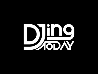 DJing Today logo design by Shabbir