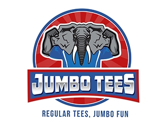 Jumbo Tees logo design by PrimalGraphics