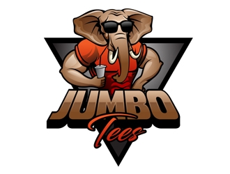Jumbo Tees logo design by DreamLogoDesign