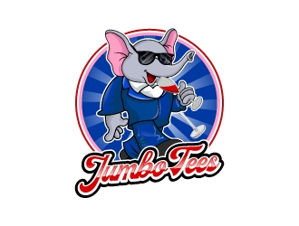 Jumbo Tees logo design by uttam