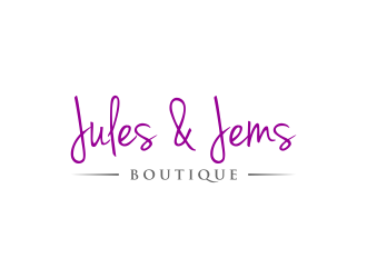 Jules & Gems logo design by salis17