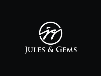Jules & Gems logo design by logitec