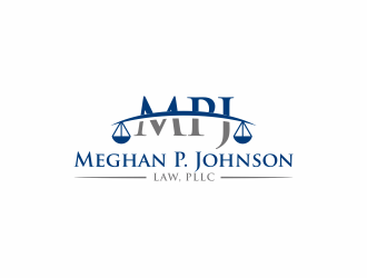 Meghan P. Johnson Law, PLLC logo design by ammad