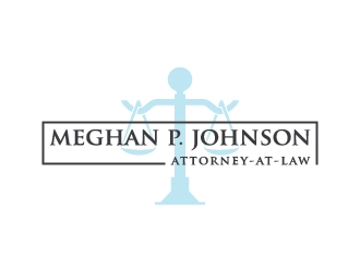 Meghan P. Johnson Law, PLLC logo design by Fear