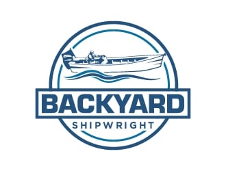 Backyard Shipwrights  logo design by cybil
