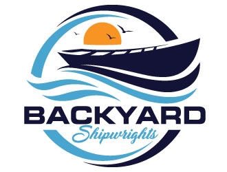 Backyard Shipwrights  logo design by Suvendu