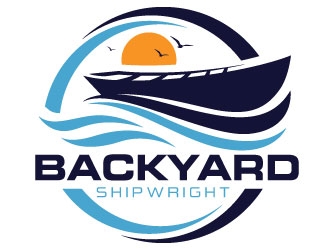 Backyard Shipwrights  logo design by Suvendu
