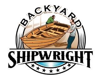 Backyard Shipwrights  logo design by DreamLogoDesign