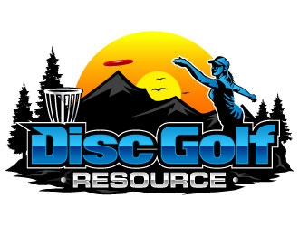 Disc Golf Resource logo design by Suvendu