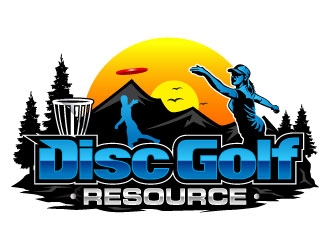 Disc Golf Resource logo design by Suvendu