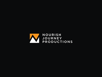 Nourish Journey Productions logo design by blackcane