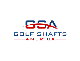 Golf Shafts America logo design by mbamboex