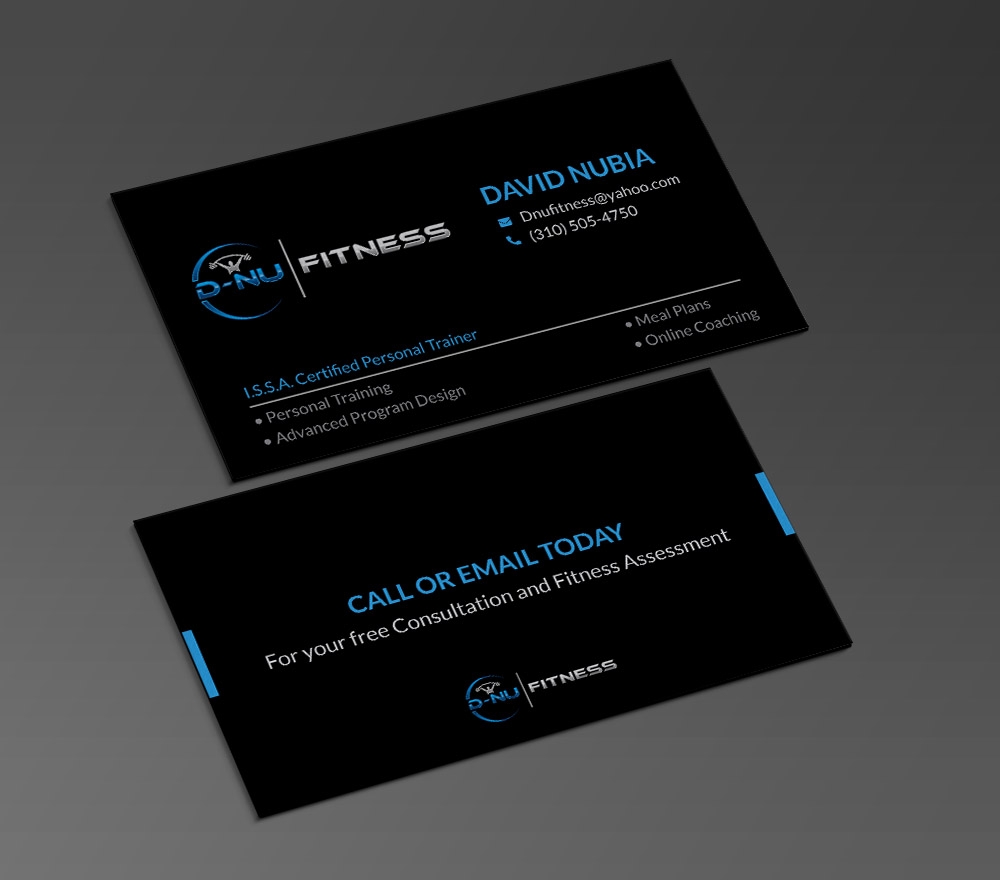 D-NU FITNESS logo design by fritsB