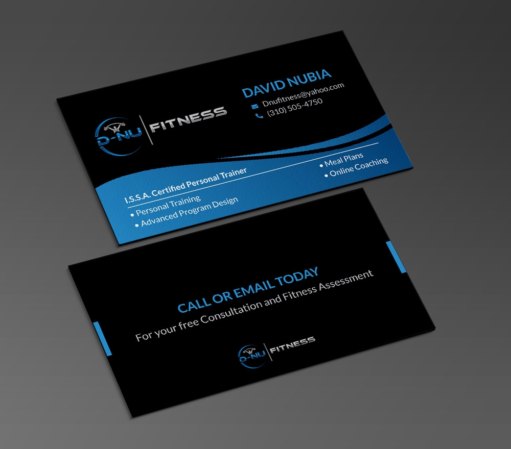 D-NU FITNESS logo design by fritsB