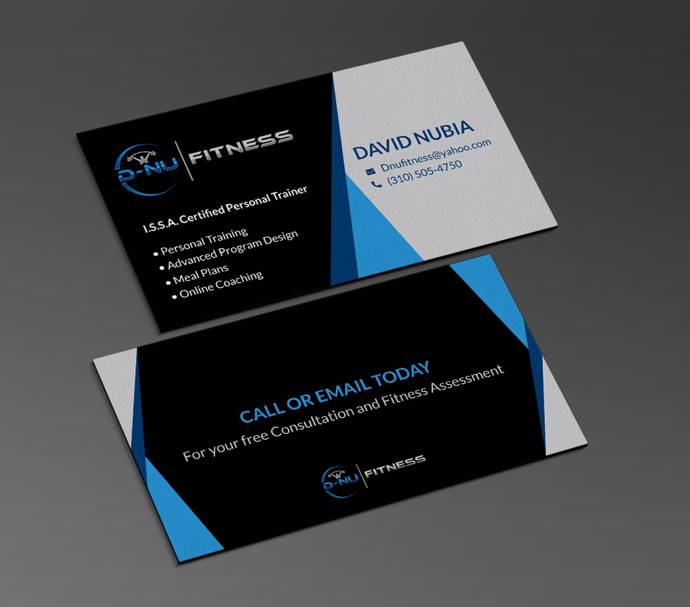 D-NU FITNESS logo design by fritsB