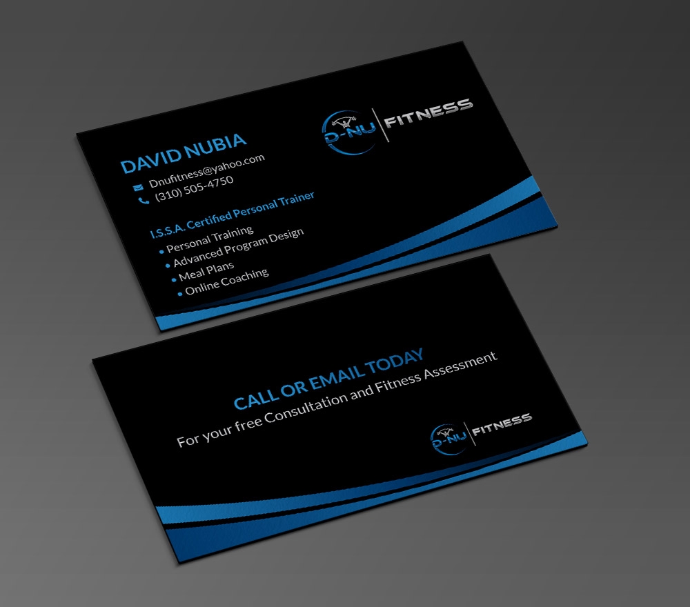 D-NU FITNESS logo design by fritsB