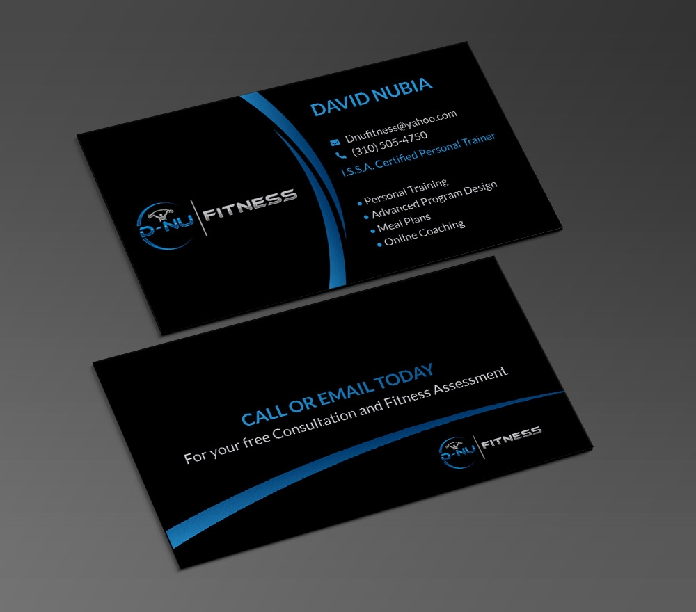 D-NU FITNESS logo design by fritsB