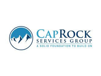 CapRock Services Group logo design by lexipej