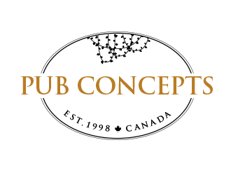 Pub Concepts logo design by BeDesign