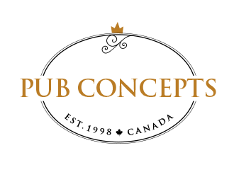 Pub Concepts logo design by BeDesign