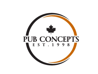 Pub Concepts logo design by Erasedink