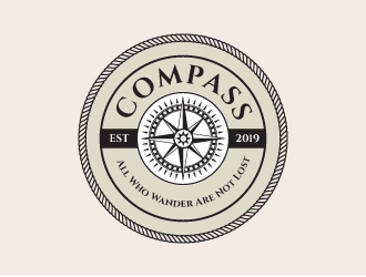 COMPASS logo design by mawanmalvin
